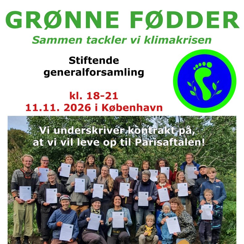 Gr�nne F�dder - Stiftende Generalforsamling UNGRABAT