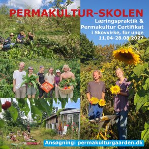 Permakulturskolen - l�ringspraktik og PDC 2027